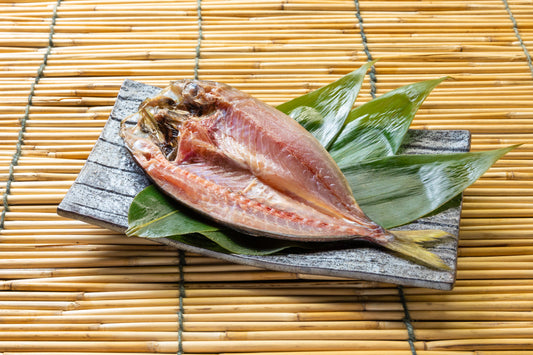 平あじの開き干し